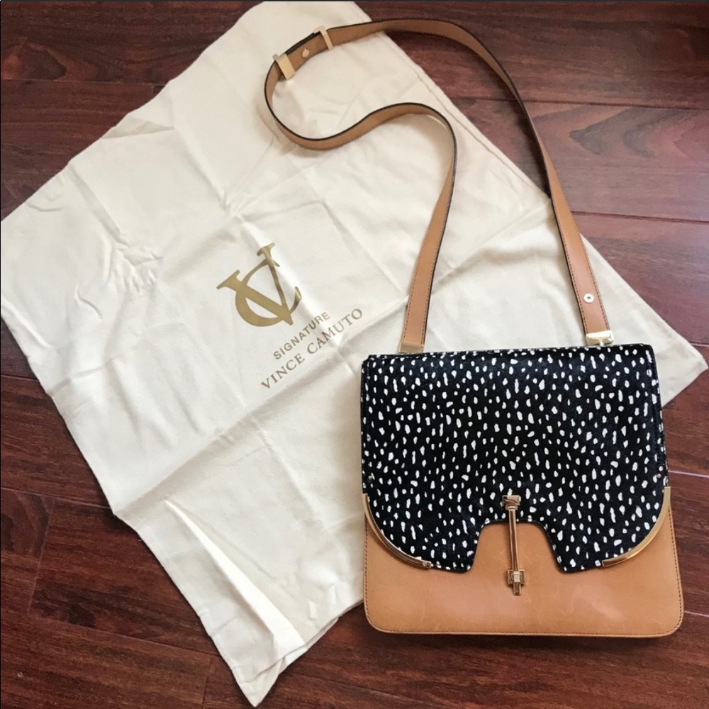 Vince Camuto Calf Hair Crossbody - Picture 2 of 6